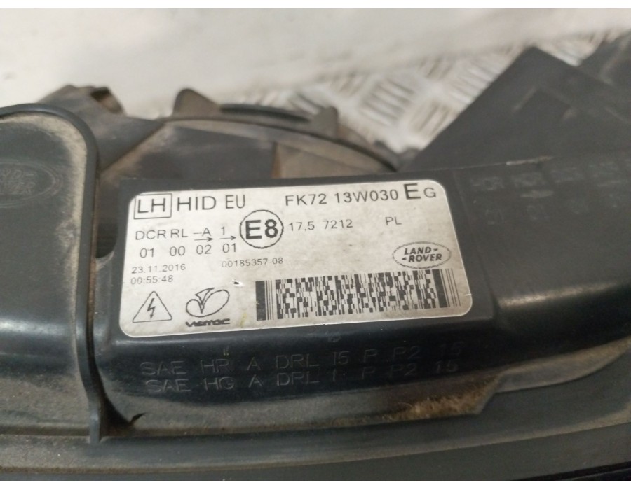 Recambio de faro izquierdo para land rover discovery sport (l550) 2.0 d 4x4 referencia OEM IAM LR137231  