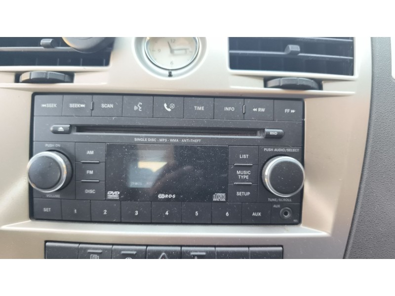 Recambio de pantalla / mando multifuncion para chrysler sebring (js) 2.0 crd referencia OEM IAM 05064927AF  