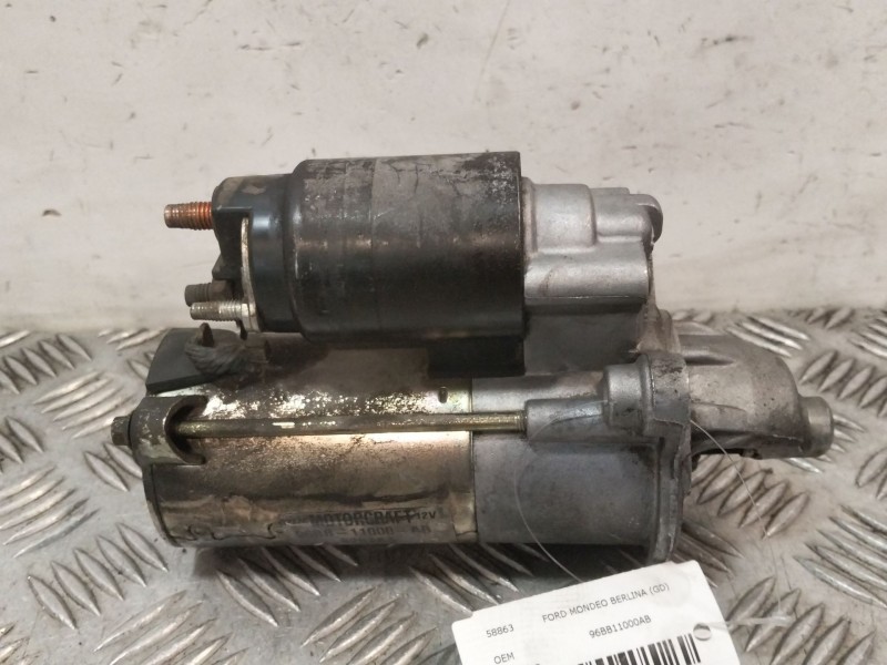 Recambio de motor arranque para ford mondeo berlina (gd) referencia OEM IAM 96BB11000AB  