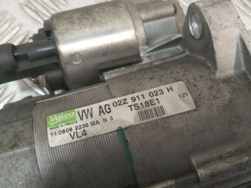 Recambio de motor arranque para seat ibiza iv sc (6j1, 6p5) 1.4 tdi referencia OEM IAM 02Z911023H  