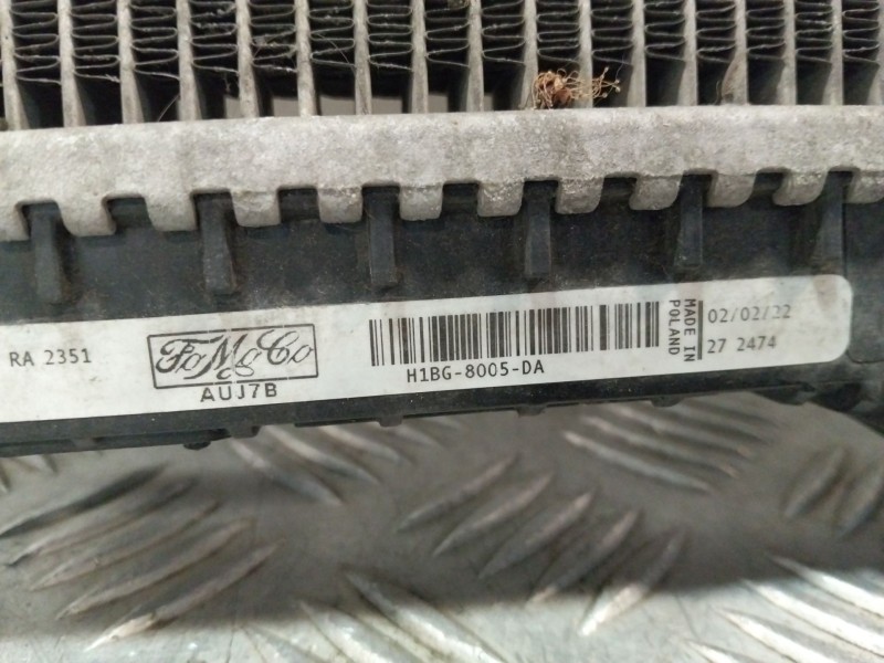 Recambio de radiador agua para ford ecosport 1.0 ecoboost referencia OEM IAM 2545469  