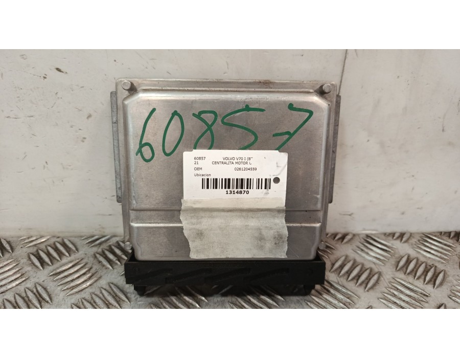 Recambio de centralita motor uce para volvo v70 i (875, 876) 2.4 turbo referencia OEM IAM 0261204559  