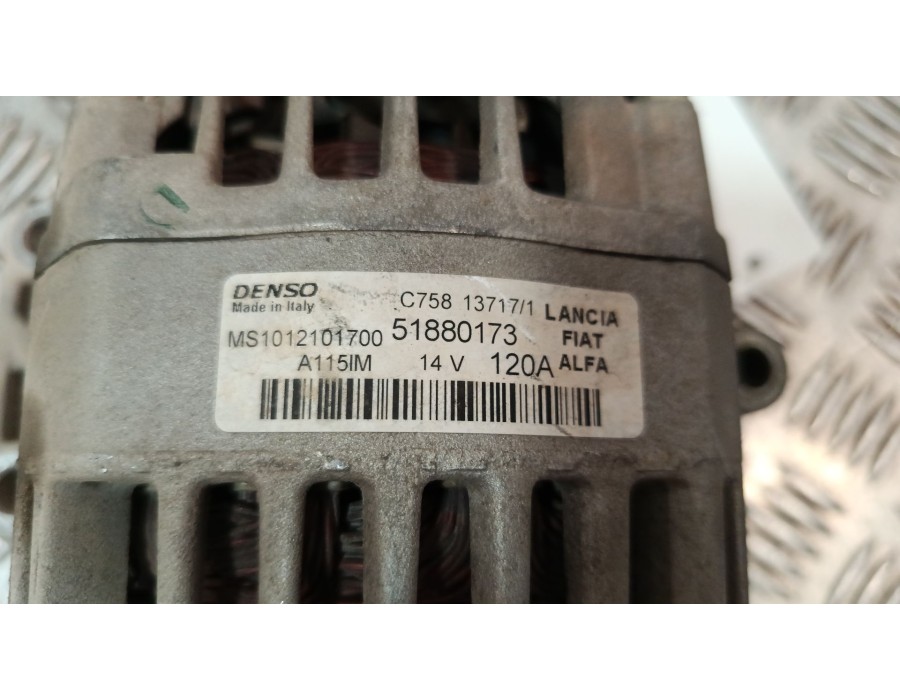 Recambio de alternador para fiat panda (312_, 319_) 1.3 d multijet 4x4 (312pxu1a) referencia OEM IAM MS1012101700  