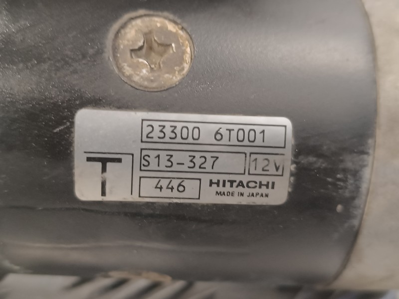 Recambio de motor arranque para nissan terrano/terrano.ii (r20) sr (5-ptas.) referencia OEM IAM 233006T001  S13327