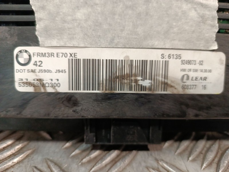 Recambio de centralita confort para bmw x5 (e70) xdrive 30 d referencia OEM IAM   