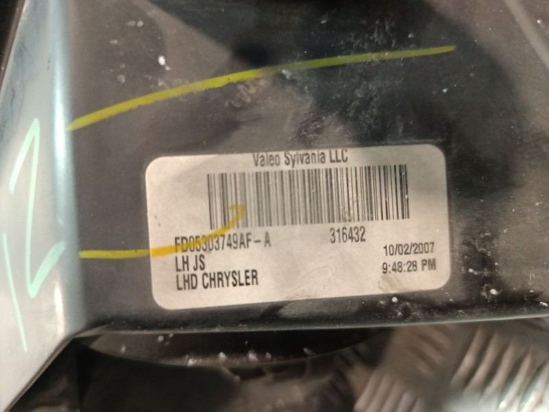 Recambio de faro izquierdo para chrysler sebring (js) 2.0 crd referencia OEM IAM 316432  