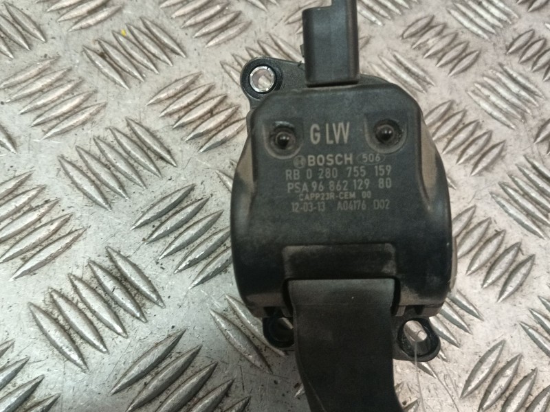 Recambio de potenciometro acelerador para peugeot 508 sw 2.0 16v hdi fap (híbrido) referencia OEM IAM 9686212980  