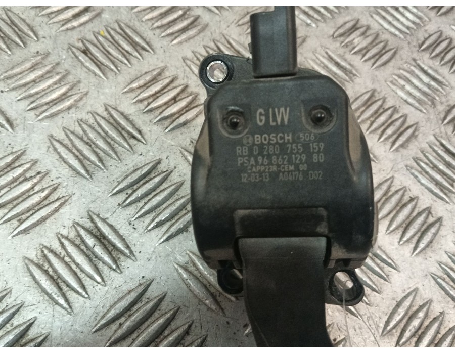 Recambio de potenciometro acelerador para peugeot 508 sw 2.0 16v hdi fap (híbrido) referencia OEM IAM 9686212980  