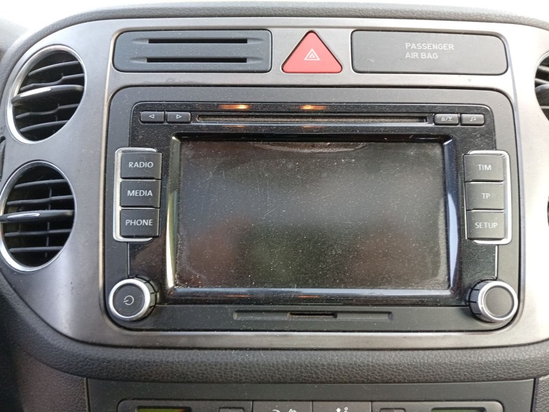Recambio de sistema audio / radio cd para volkswagen tiguan (5n_) 1.4 tsi 4motion referencia OEM IAM 3C8035195F  