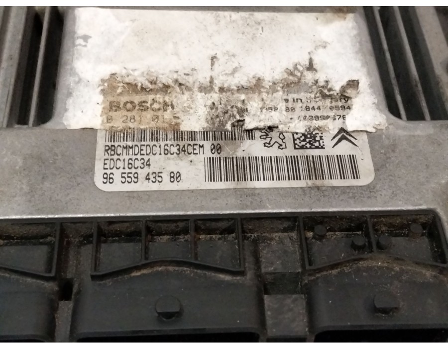 Recambio de centralita motor uce para citroën c4 i (lc_) 1.6 hdi referencia OEM IAM 9655943580  