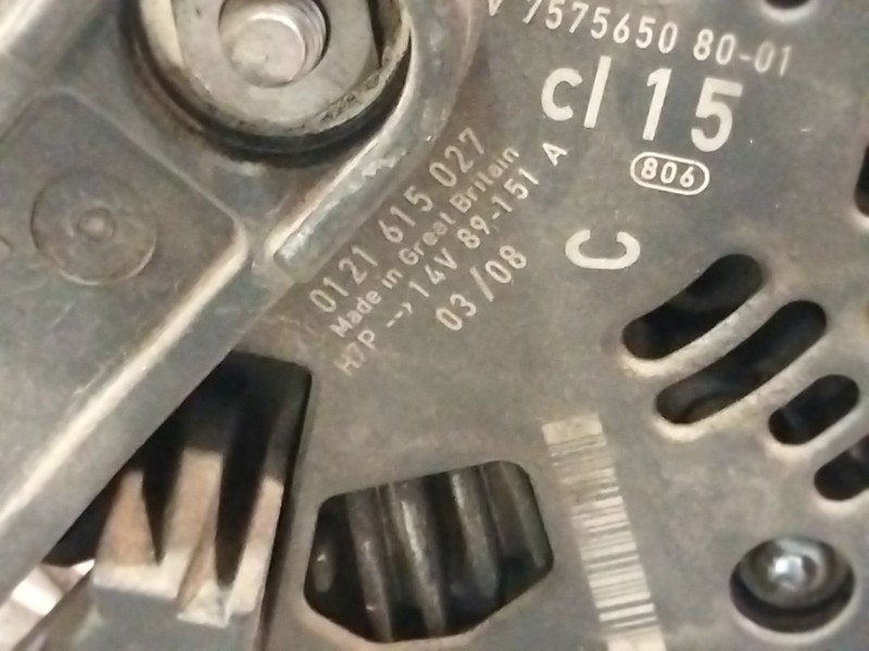 Recambio de alternador para mini mini (r56) cooper referencia OEM IAM 12317615484  
