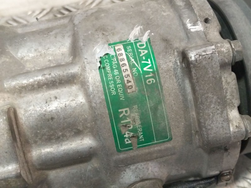 Recambio de compresor aire acondicionado para seat inca (6k9) 1.9 d referencia OEM IAM DA7V16  