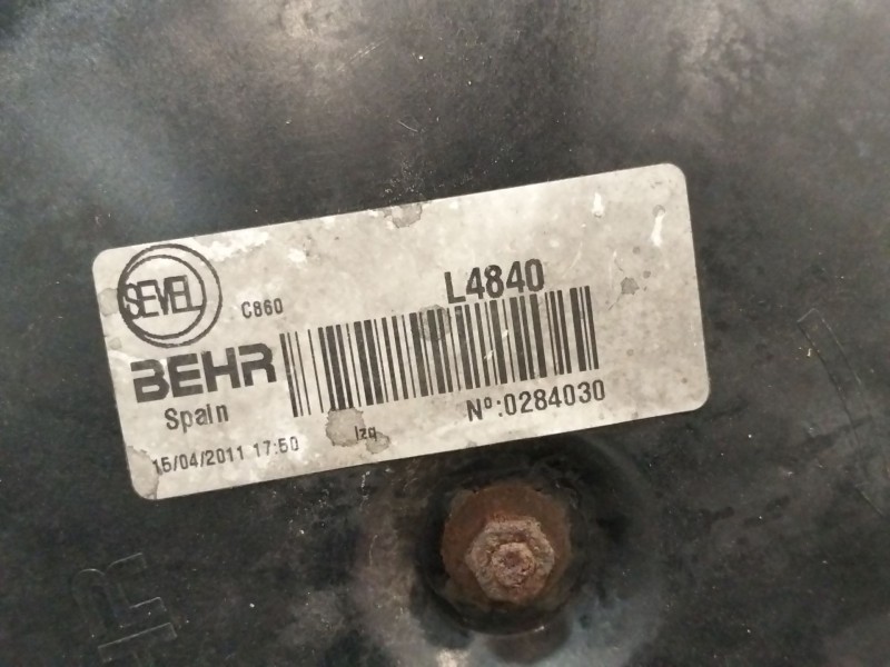 Recambio de electroventilador para citroën jumper iii furgoneta 2.2 hdi 100 referencia OEM IAM F250292602  
