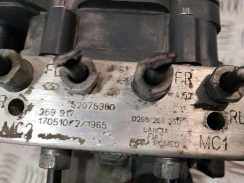 Recambio de abs para fiat panda (312_, 319_) 1.3 d multijet 4x4 (312pxu1a) referencia OEM IAM 00520753800  