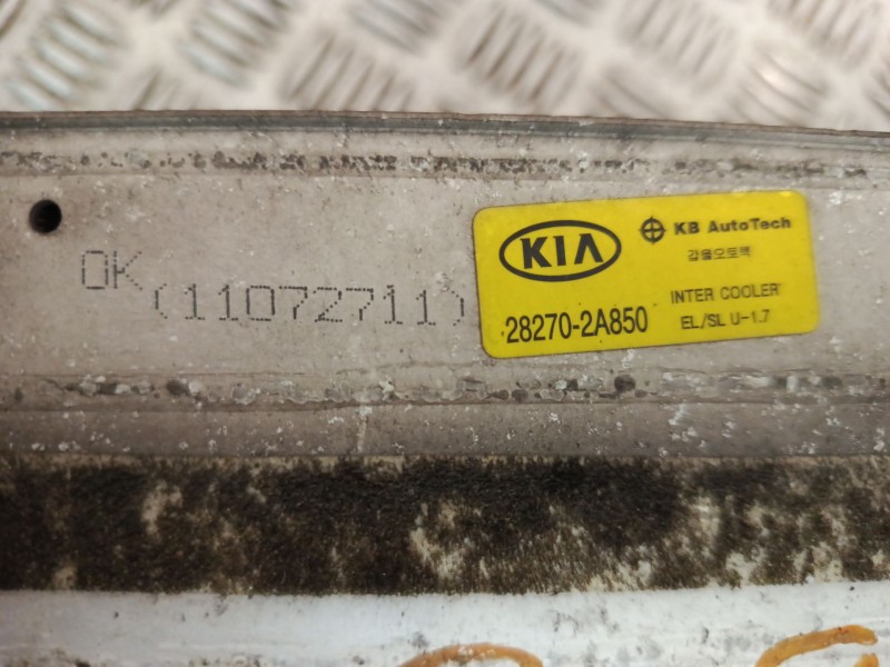 Recambio de intercooler para hyundai ix35 (lm, el, elh) 1.7 crdi referencia OEM IAM 282702A850  