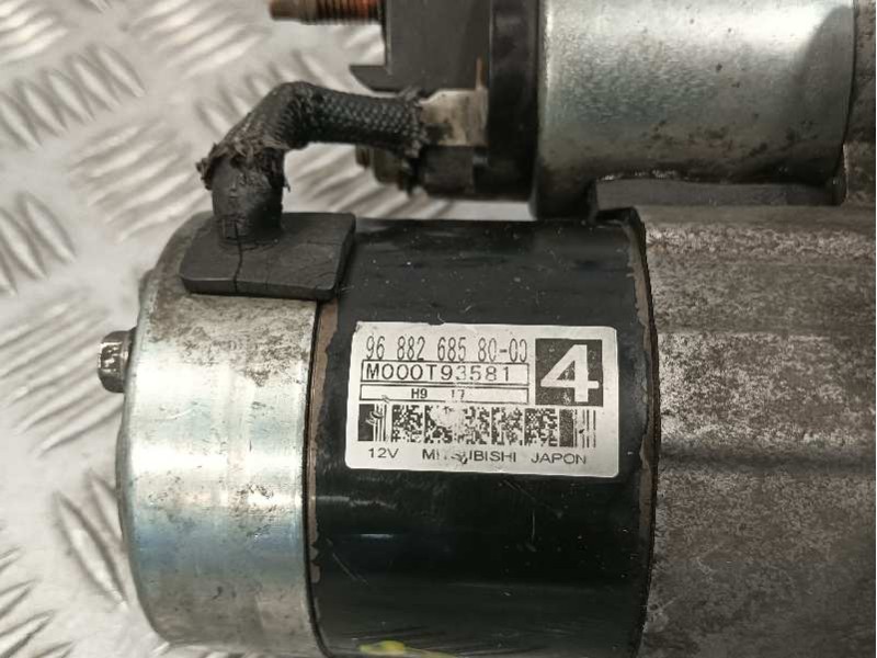 Recambio de motor arranque para citroën c3 referencia OEM IAM 9688268580  
