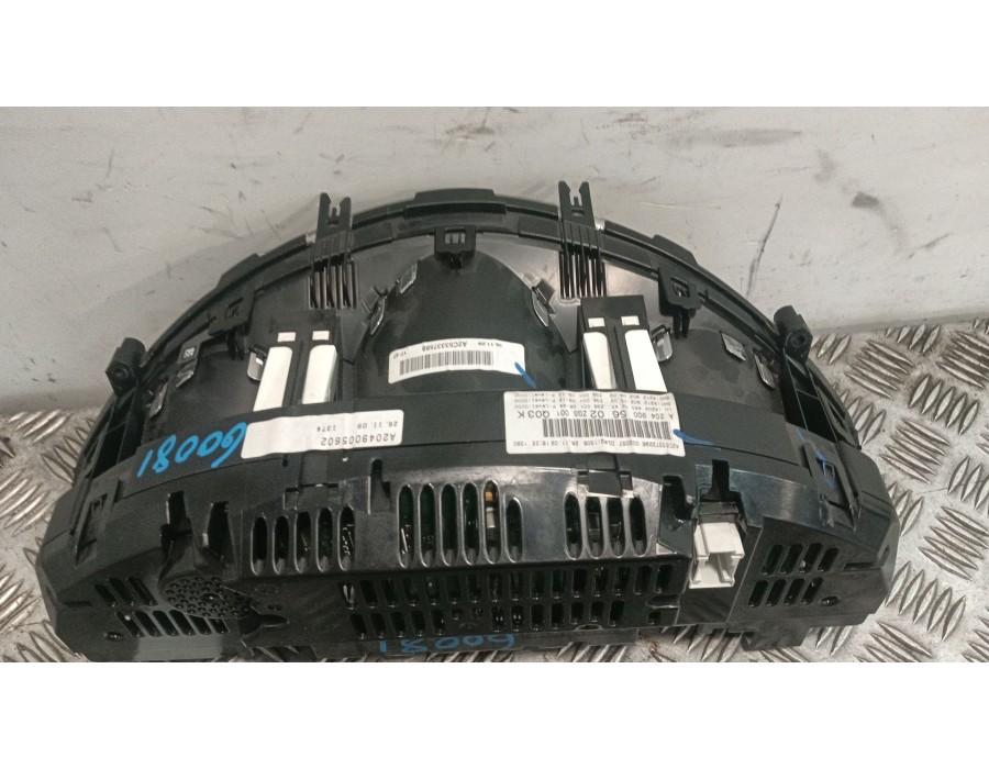 Recambio de cuadro instrumentos para mercedes-benz clase c (w204) c 200 cdi (204.001) referencia OEM IAM 20468037879F45  