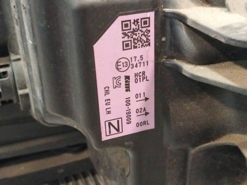 Recambio de faro izquierdo para nissan qashqai ii (j11, j11_) 1.2 dig-t referencia OEM IAM 10019011  