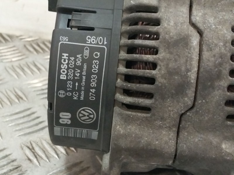 Recambio de alternador para volkswagen t4 transporter/furgoneta (mod. 1991) referencia OEM IAM 074903023Q  