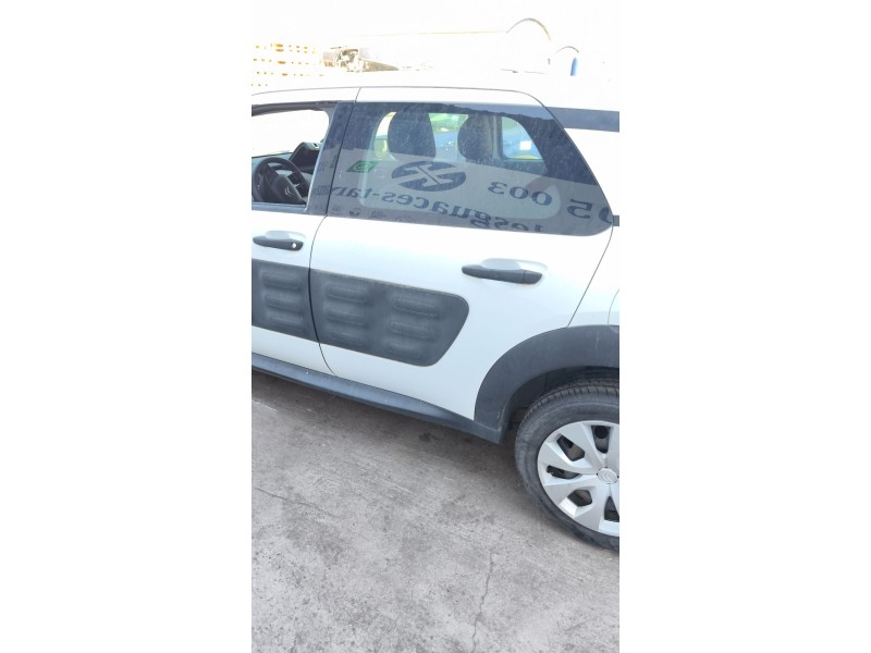 Recambio de puerta trasera izquierda para citroën c4 cactus 1.2 vti 82 referencia OEM IAM 9801219180  