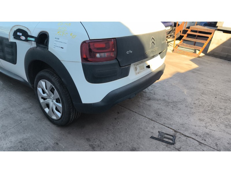 Recambio de paragolpes trasero para citroën c4 cactus 1.2 vti 82 referencia OEM IAM 1611428480  