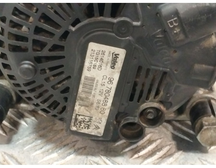 Recambio de alternador para peugeot partner furgoneta/monovolumen 1.6 hdi 16v 4x4 referencia OEM IAM 9678048880 5702J9 