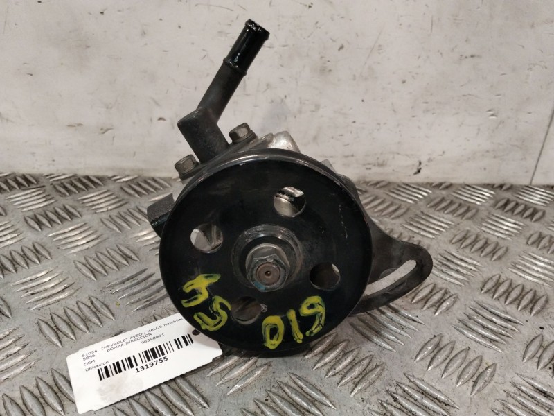 Recambio de bomba direccion para chevrolet aveo / kalos hatchback (t200) 1.2 referencia OEM IAM 96398991  
