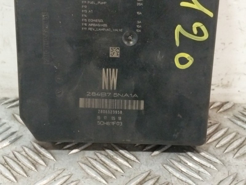 Recambio de caja reles / fusibles para nissan qashqai ii (j11, j11_) 1.2 dig-t referencia OEM IAM 284B75NA1A  