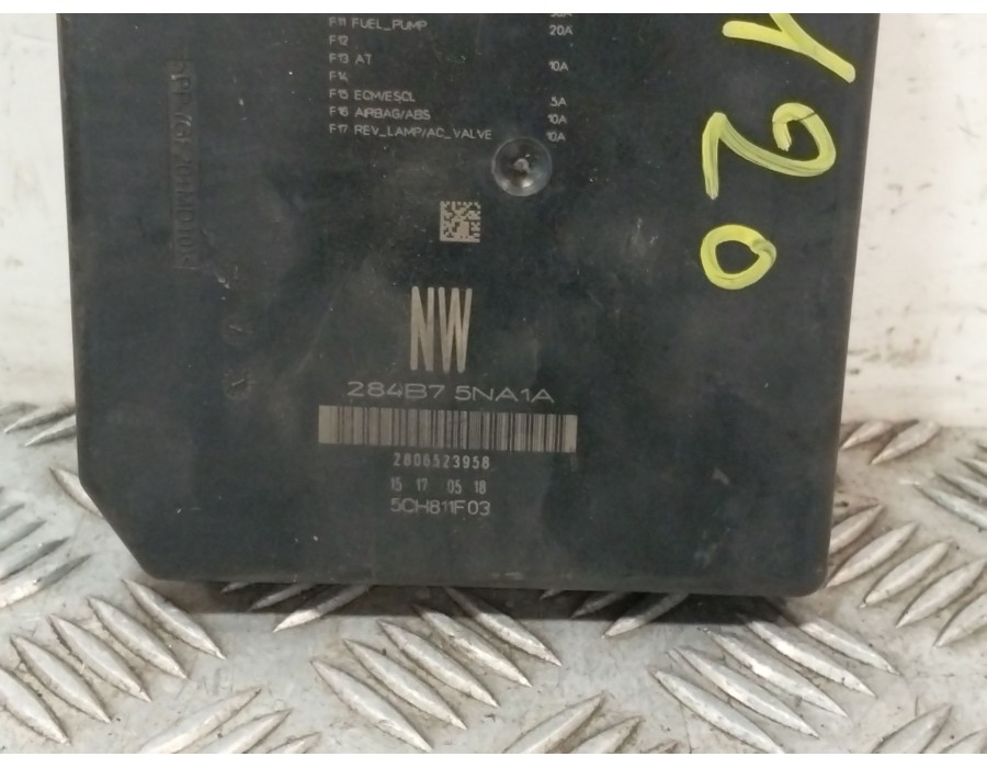 Recambio de caja reles / fusibles para nissan qashqai ii (j11, j11_) 1.2 dig-t referencia OEM IAM 284B75NA1A  
