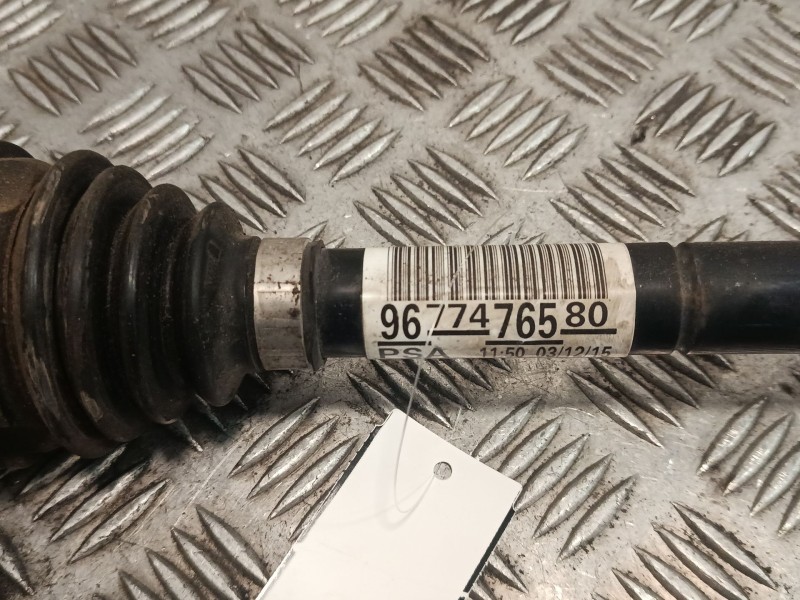 Recambio de transmision delantera izquierda para citroën c4 cactus 1.2 vti 82 referencia OEM IAM 9677476580  