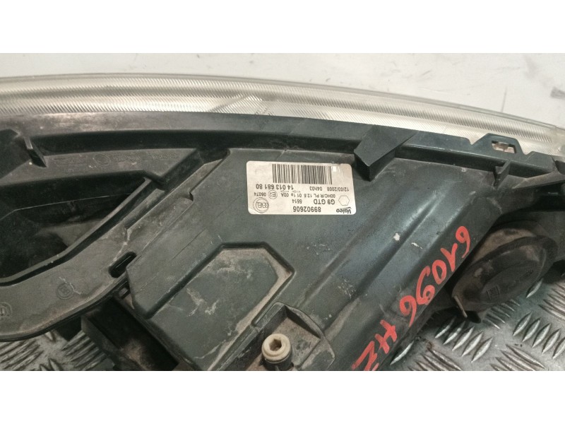 Recambio de faro izquierdo para peugeot expert furgoneta (vf3a_, vf3u_, vf3x_) 2.0 hdi 120 referencia OEM IAM 1401368180  
