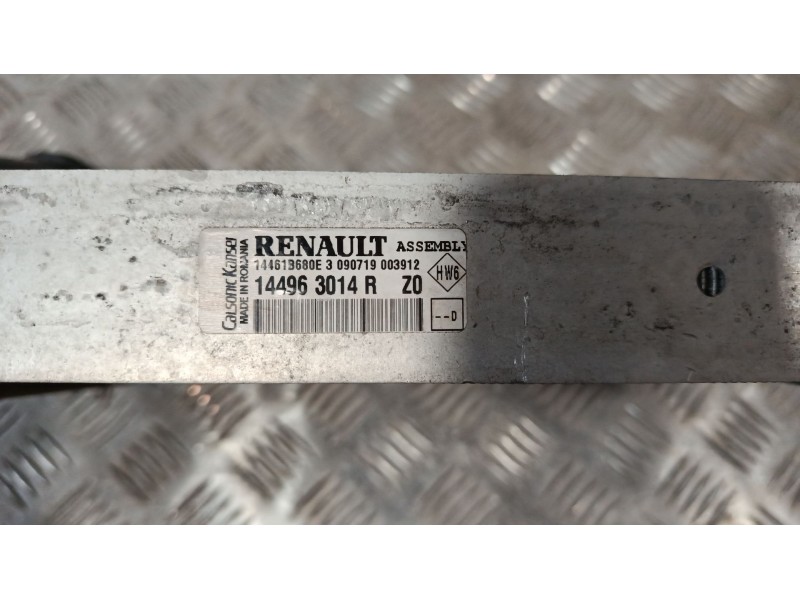 Recambio de intercooler para renault clio iv (bh_) 0.9 tce 90 referencia OEM IAM 144963014R  