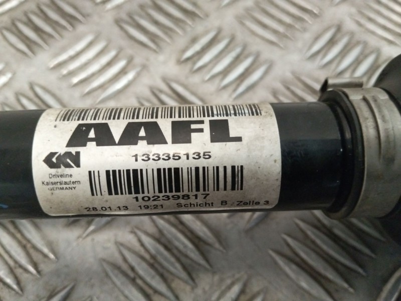 Recambio de transmision delantera izquierda para opel astra j (p10) 1.7 cdti (68) referencia OEM IAM 13335135  