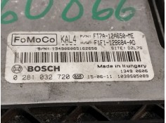 Recambio de centralita motor uce para ford transit courier b460 furgón/monospace 1.5 tdci referencia OEM IAM 0281032720   2