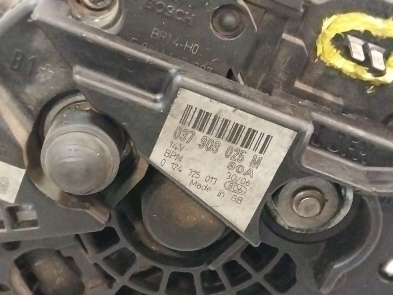 Recambio de alternador para seat ibiza iii (6l1) 1.4 16v referencia OEM IAM 037903025M  