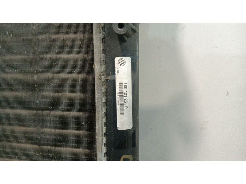 Recambio de radiador agua para volkswagen golf v (1k1) 1.6 referencia OEM IAM 1K0121251DF  