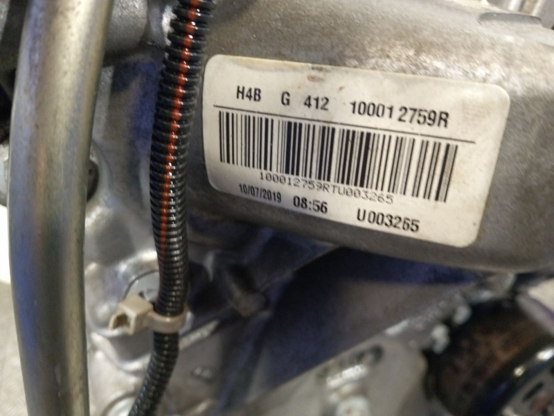 Recambio de motor completo para renault clio iv (bh_) 0.9 tce 90 referencia OEM IAM H4BA412  