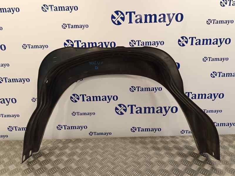 Recambio de plastico paso rueda trasero derecho para toyota hilux (kun) 2.5 turbodiesel referencia OEM IAM   