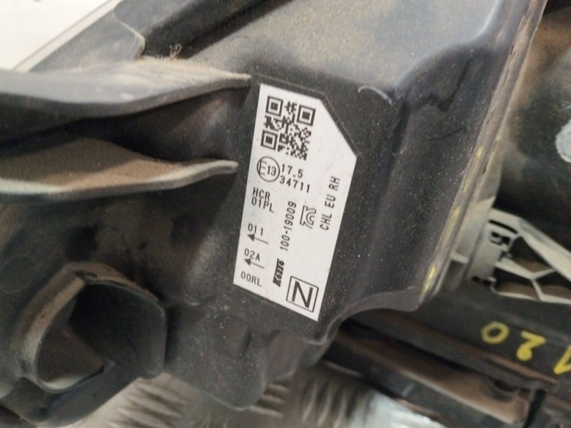Recambio de faro derecho para nissan qashqai ii (j11, j11_) 1.2 dig-t referencia OEM IAM 10019000  