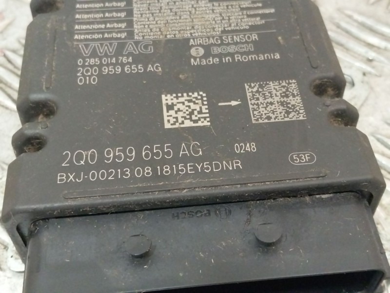 Recambio de centralita airbag para volkswagen polo vi (aw1, bz1, ae1, bz3) 1.0 tsi referencia OEM IAM 2Q0959655  