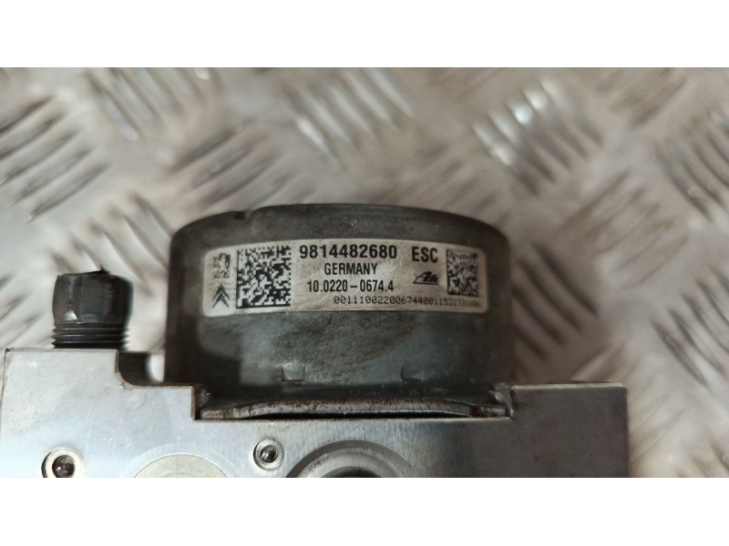 Recambio de abs para citroën c4 cactus 1.2 vti 82 referencia OEM IAM 1612543080  