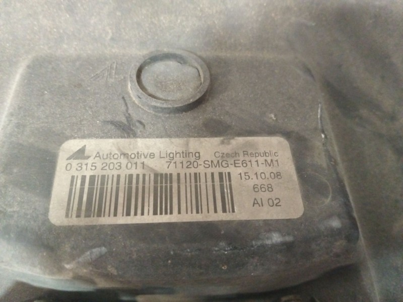 Recambio de rejilla delantera para honda civic viii hatchback (fn, fk) 2.2 ctdi (fk3) referencia OEM IAM 031520301  