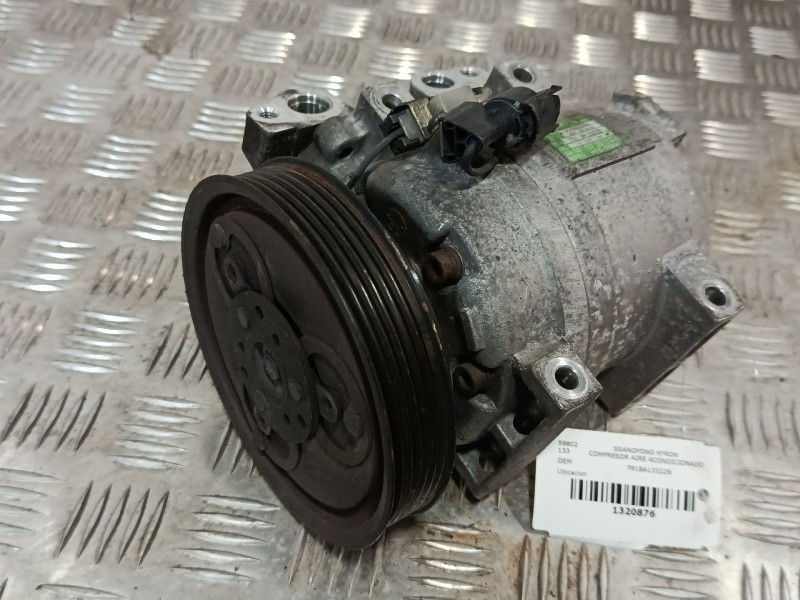 Recambio de compresor aire acondicionado para ssangyong kyron 2.0 xdi 4x4 referencia OEM IAM 6641300015 791BA133229 