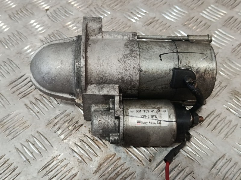 Recambio de motor arranque para ssangyong kyron 2.0 xdi 4x4 referencia OEM IAM 6611514101  