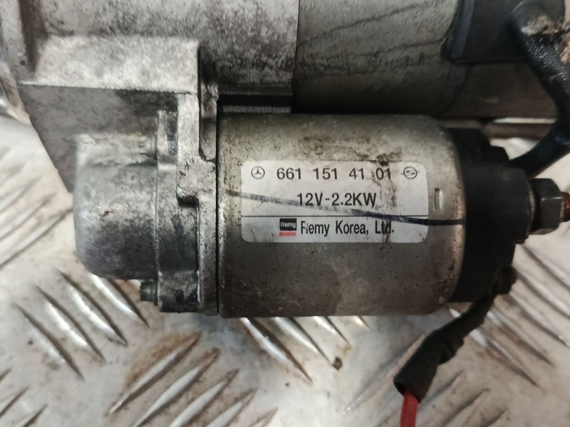 Recambio de motor arranque para ssangyong kyron 2.0 xdi 4x4 referencia OEM IAM 6611514101  