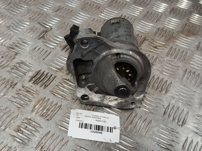 Recambio de motor arranque para citroën c4 cactus 1.2 vti 82 referencia OEM IAM 9688477380  