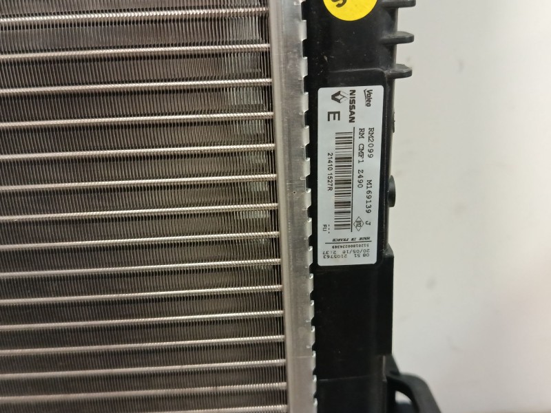 Recambio de radiador agua para nissan qashqai ii (j11, j11_) 1.2 dig-t referencia OEM IAM 214101527R  