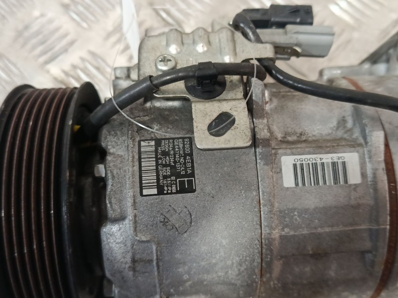 Recambio de compresor aire acondicionado para nissan qashqai ii (j11, j11_) 1.7 dci referencia OEM IAM 926004EB1A  