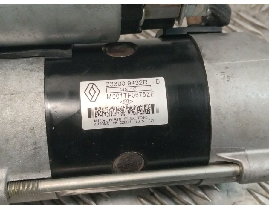 Recambio de motor arranque para nissan qashqai ii (j11, j11_) 1.7 dci referencia OEM IAM 233009432R M001TF0675ZE 