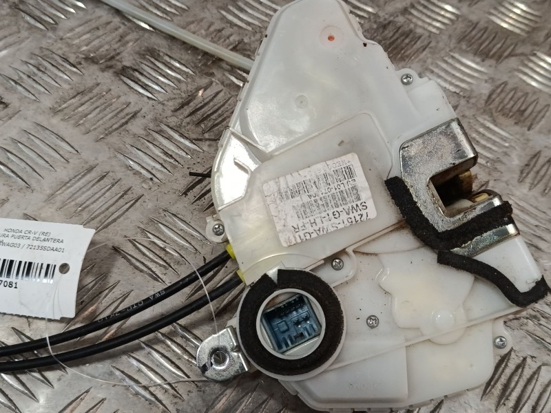 Recambio de cerradura puerta delantera izquierda para honda cr-v (re) 2.2 ctdi referencia OEM IAM 72150SWAG03 / 72135SDAA01  
